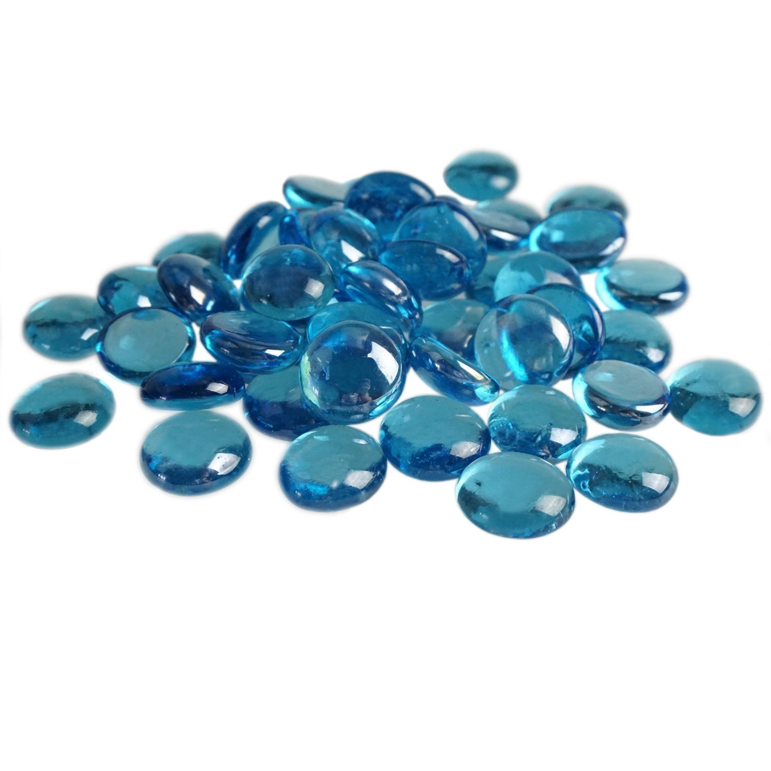 Buy Decorative Glass Pebbles Colorful Vase Fillers For Home Decoration