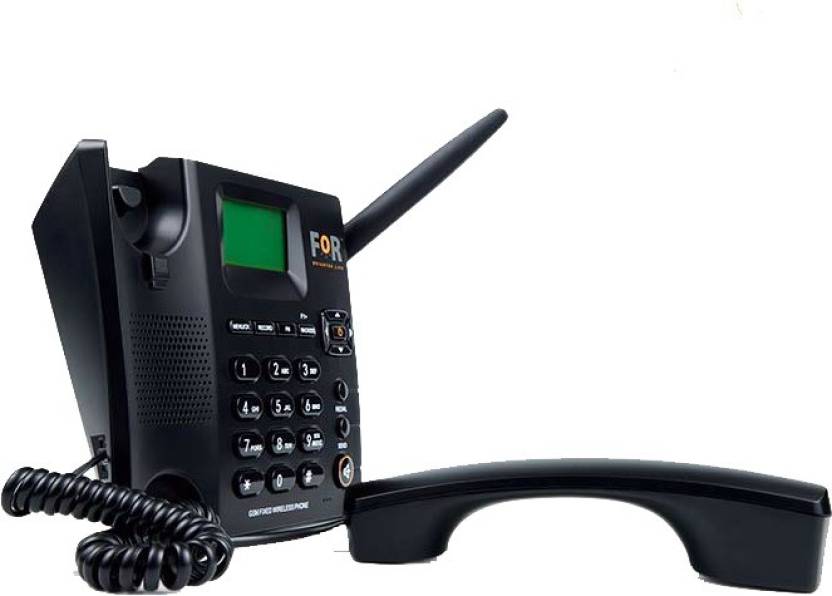 Buy FOR Dual SIM F1+ GSM Fixed Wireless Phone Corded Cordless Landline