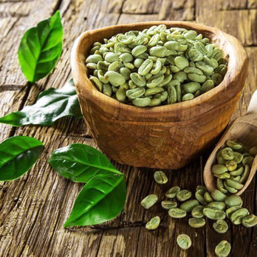 Buy Pure organic Arabica Green Coffee Beans 200gm, Decaffeinated Unroasted Arabica Coffee for