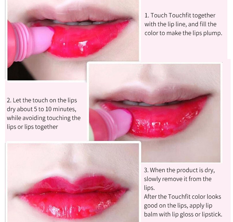 Buy Random Colors Lip Gloss Tattoo Magic Color Peel Off Mask Tint Long Lasting Waterproof Lip 4613