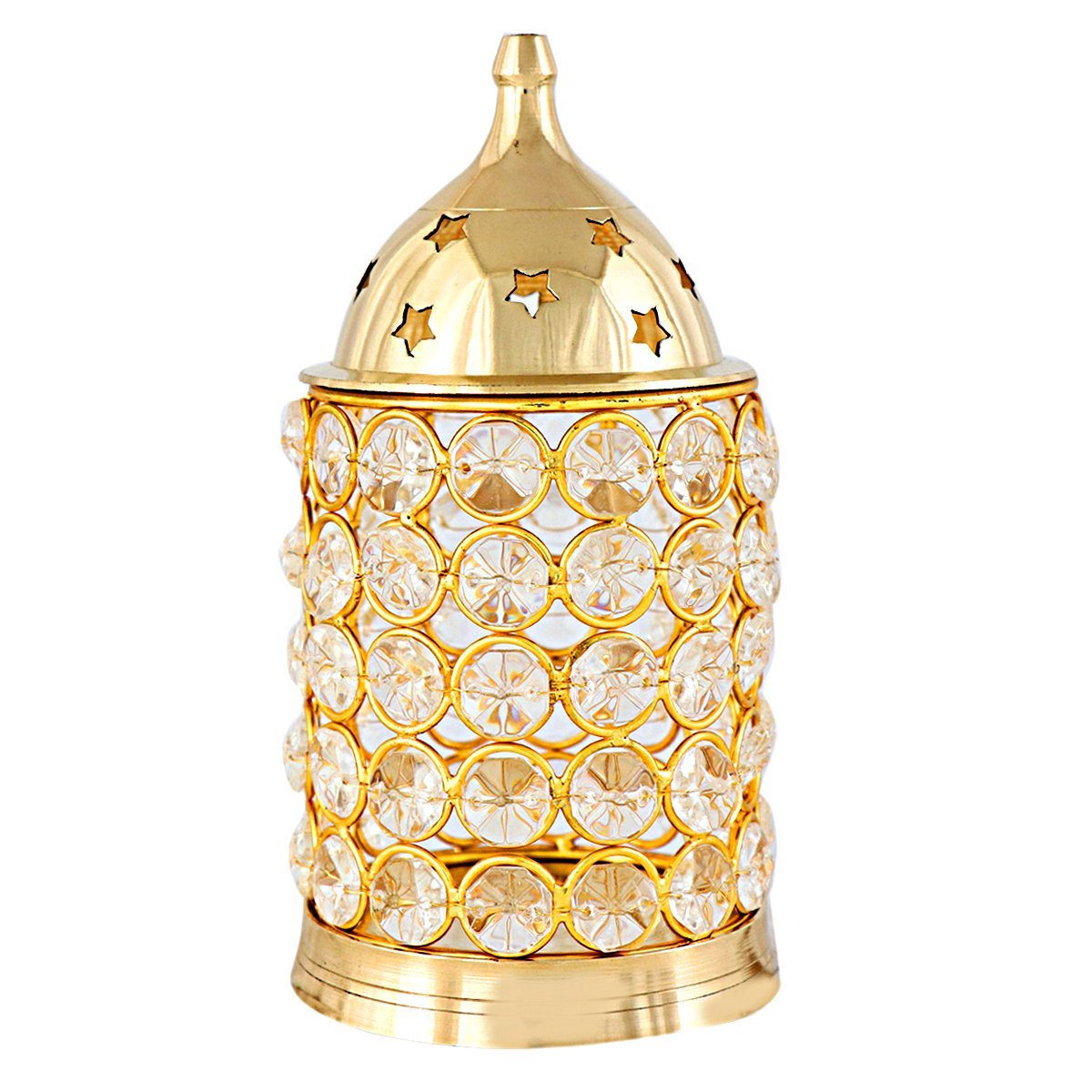 Buy Decorate India Large Brass Akhand Diya With Diamond Nag Deep Diya 6 ...