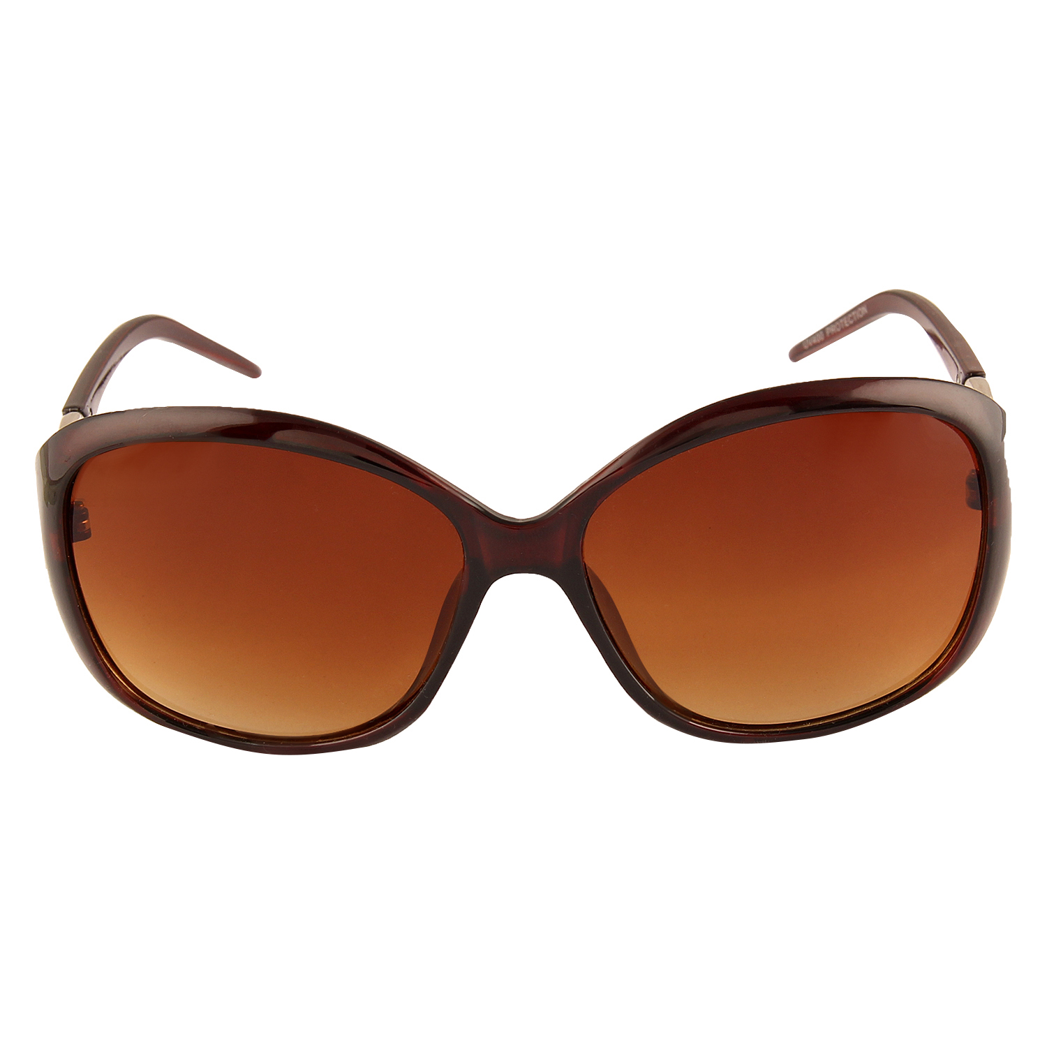 Buy VESPL Womens Brown Oversized Sunglass Uv400 Protection Polarized ...