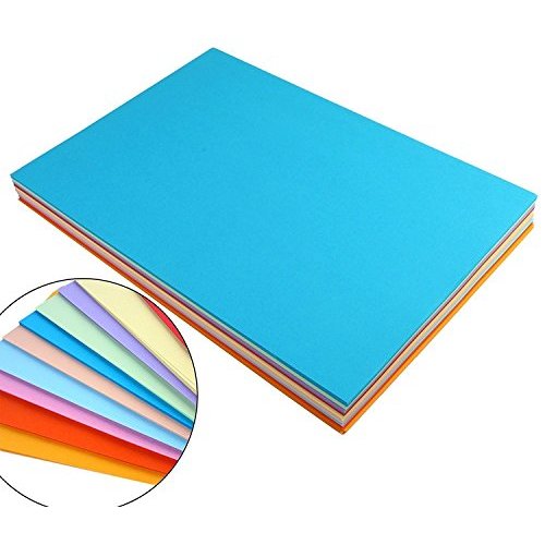 Buy A4 Color Paper Premium Neon Colours Pack of 100 Sheets (10 Colors x