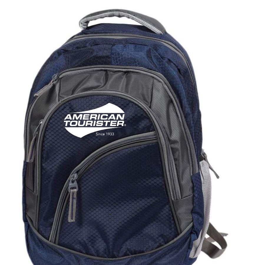 Buy American Tourister Blue Laptop Backpack Online @ ₹799 from ShopClues