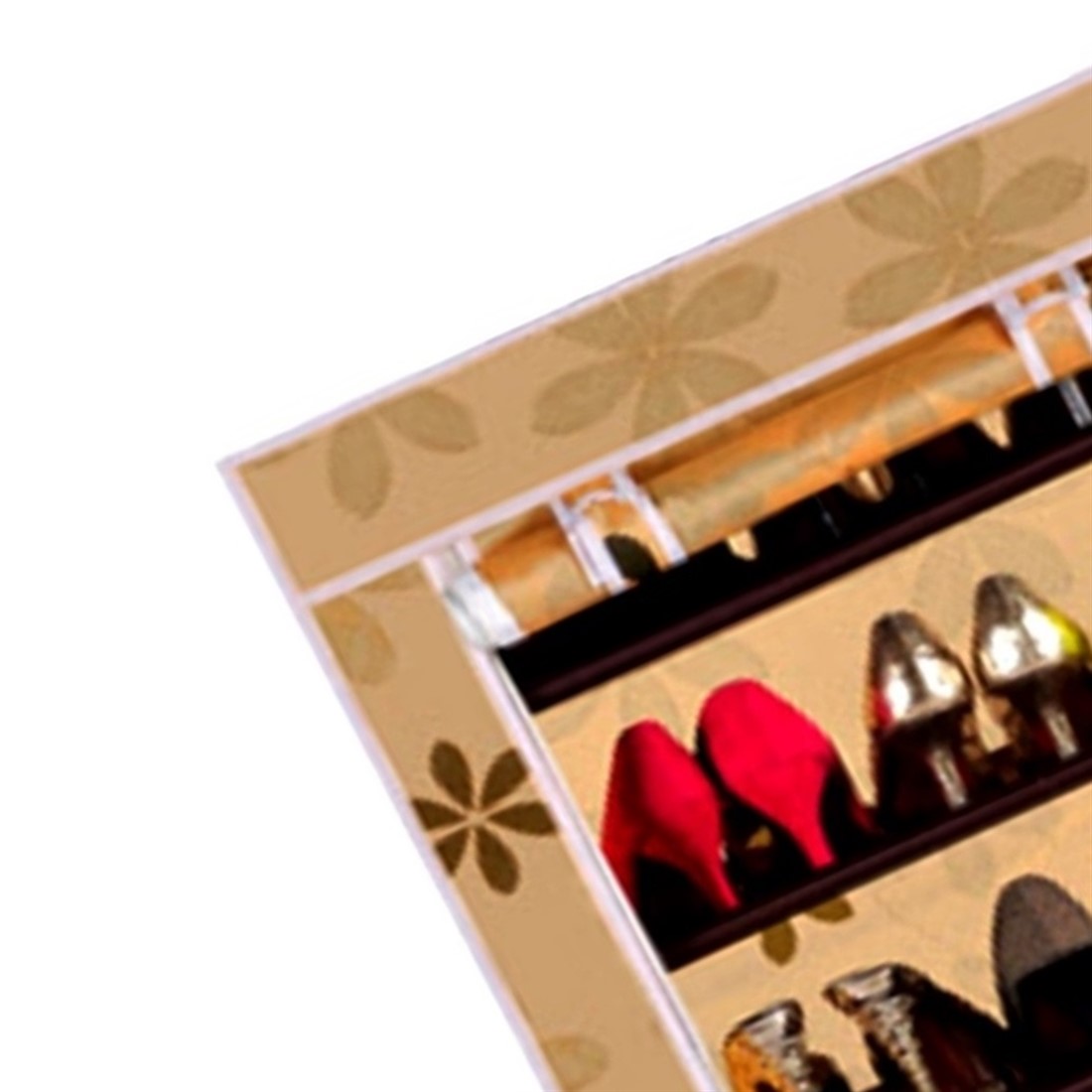 Shoe Stack Rack Flower Buy 6-layer shoe rack flower printed0.121 Online @ ₹999 from ShopClues