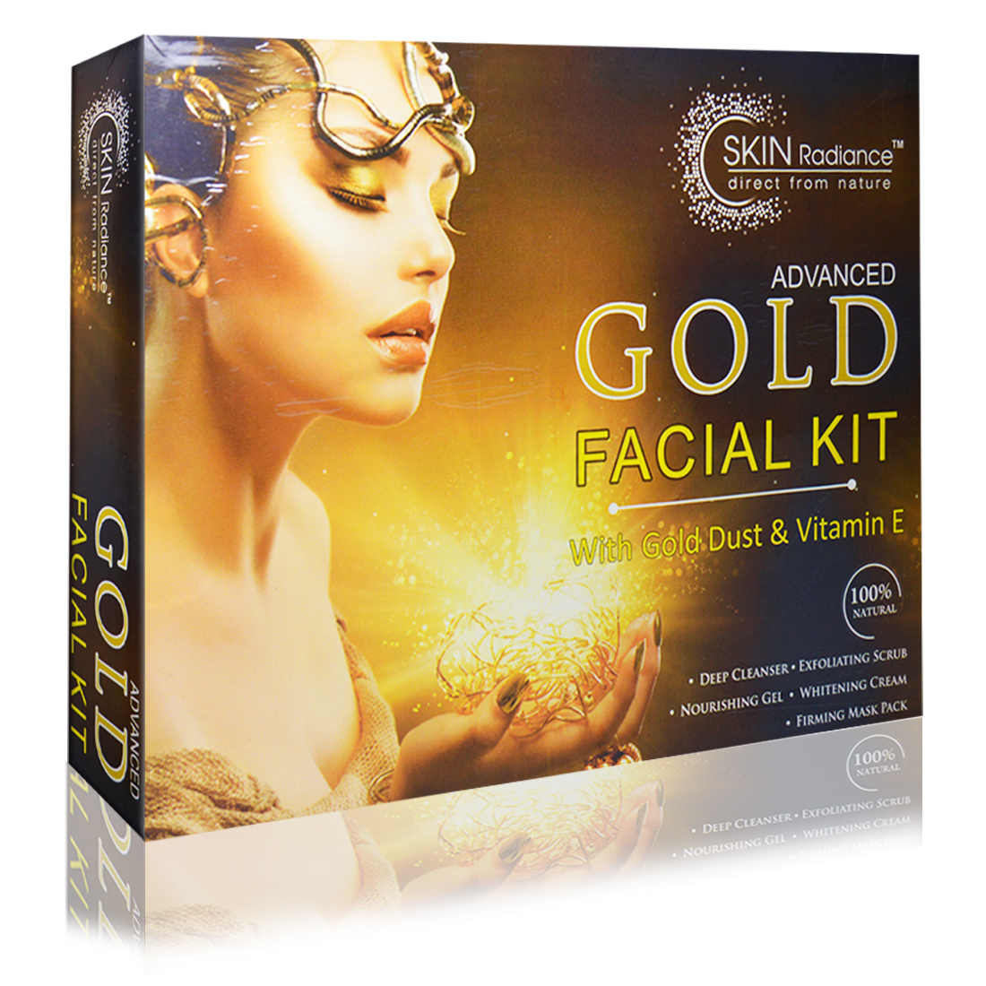 Buy Skin Radiance Gold Facial Kit 250gm Online ₹489 from ShopClues