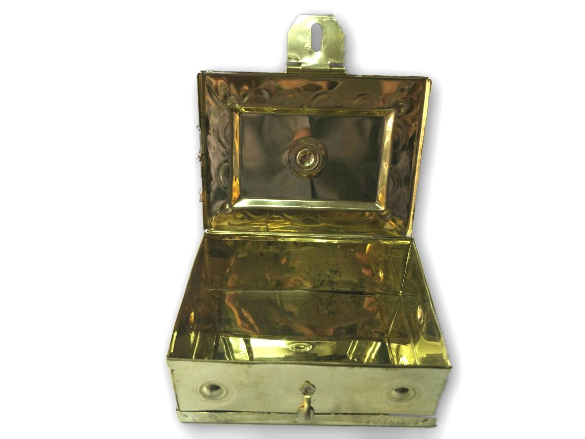 Buy Brass Pooja Box / Brass Pooja Peti Online @ ₹699 from ShopClues