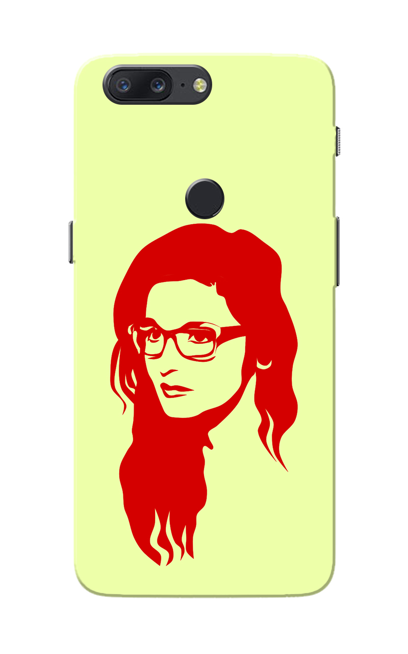 Buy OnePlus 5T Case, Red Alia Bhatt Slim Fit Hard Case Cover/Back Cover ...