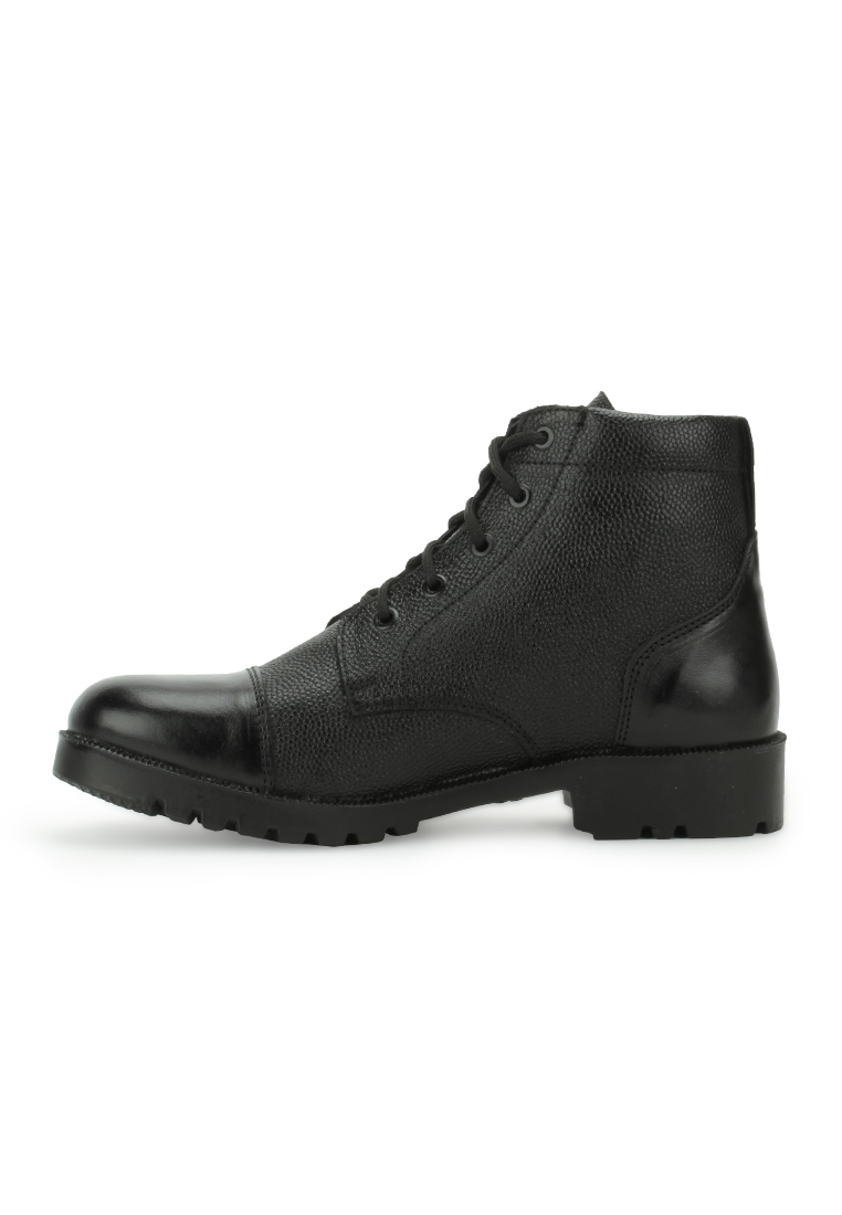 Buy Benera Army Style Leather Boot AA-Dms Black Online- Shopclues.com