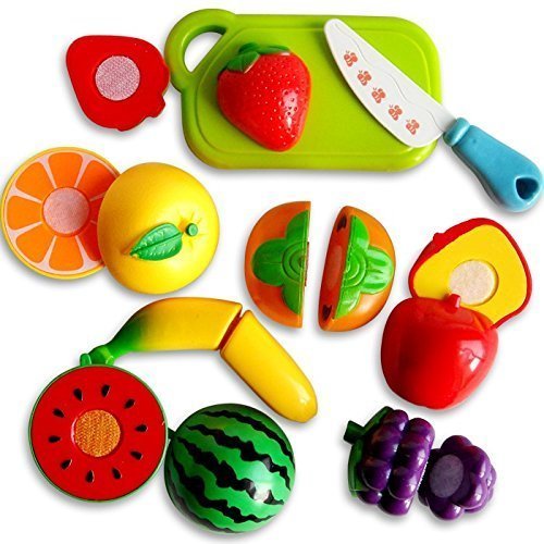 Buy New Pinch Realistic Sliceable Fruits Cutting Play Toy Set for kids ...