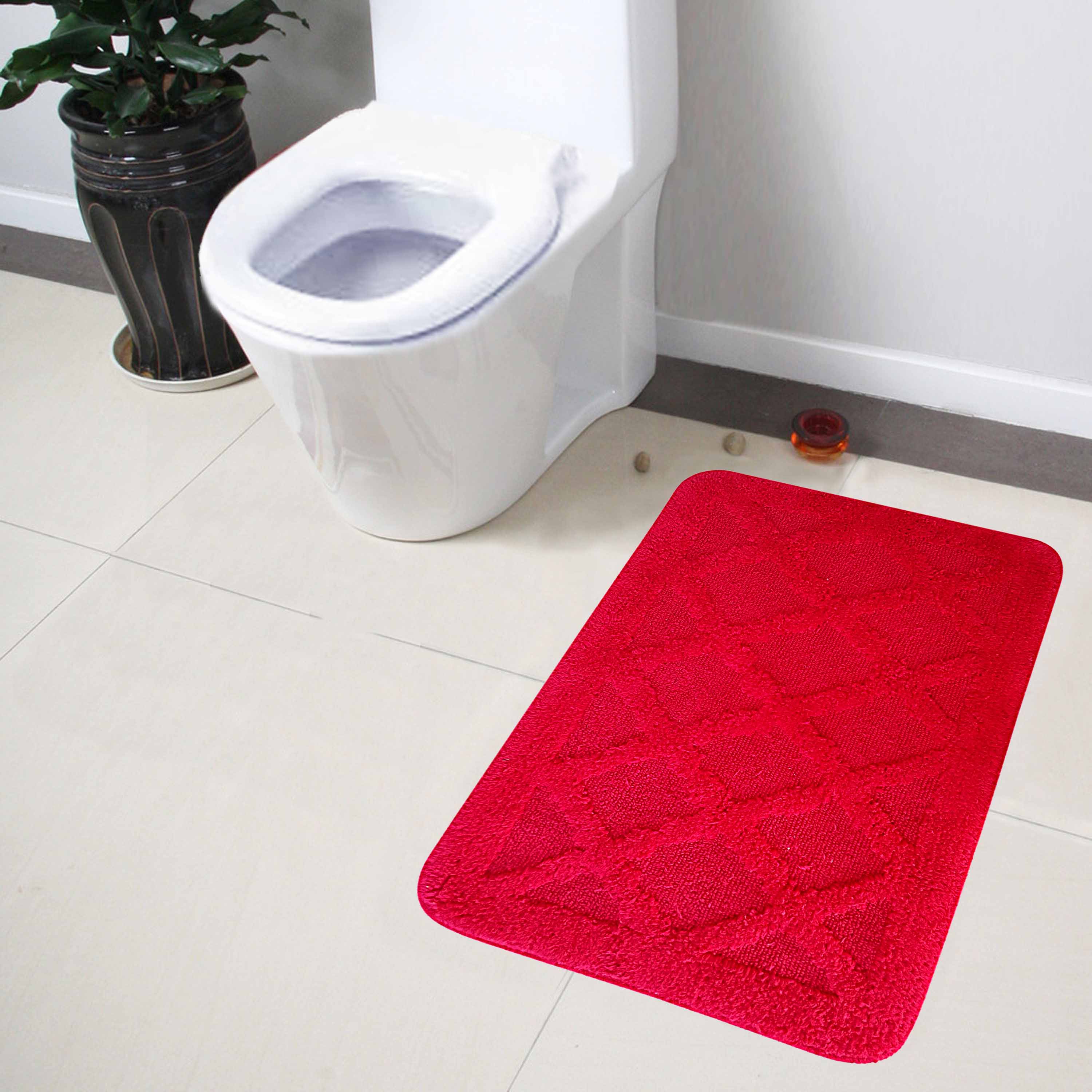 Lushomes Ultra Soft Cotton Rasberry Large Bathmat