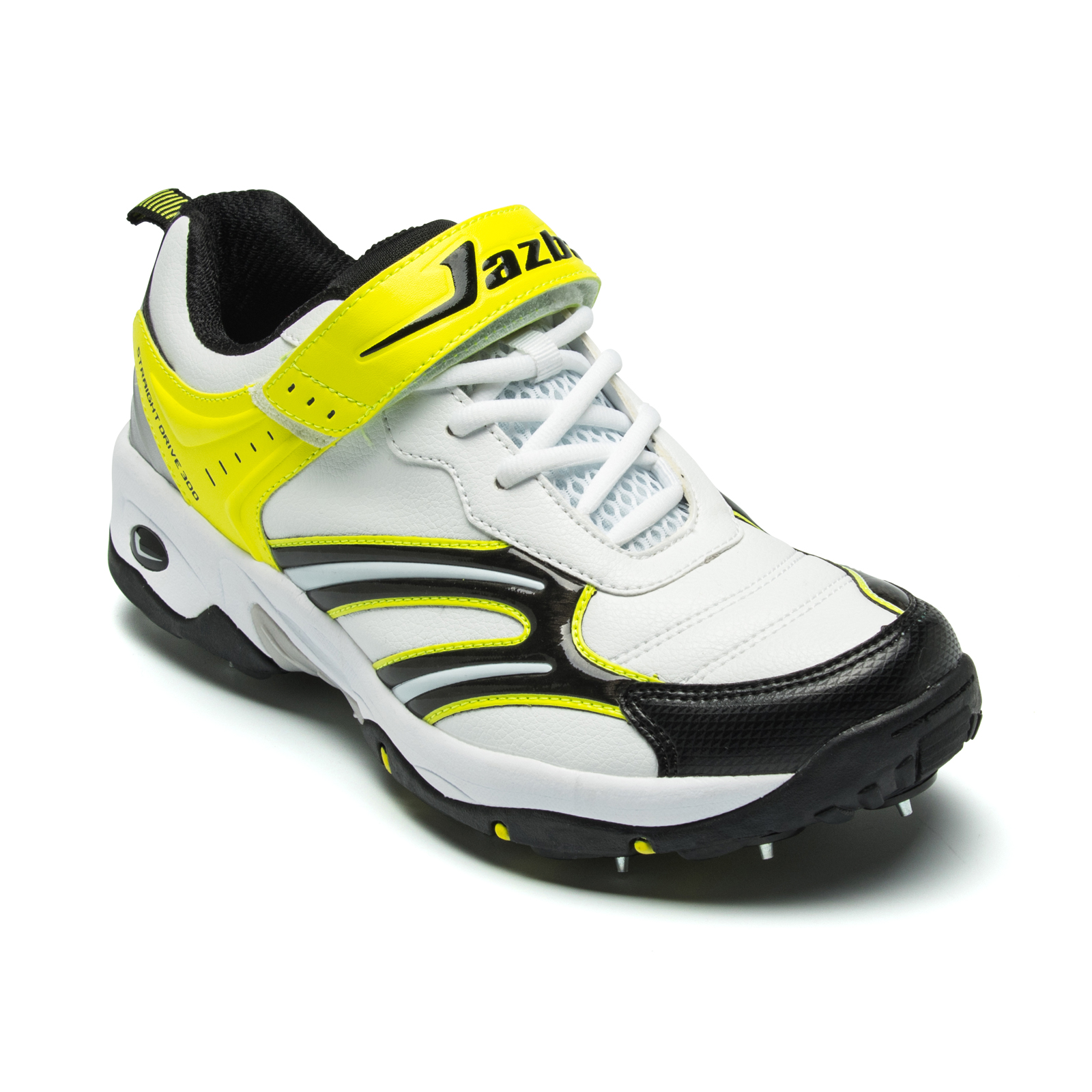 Buy Jazba Straight Drive 300 Men's Cricket Multi Spike Shoes Online