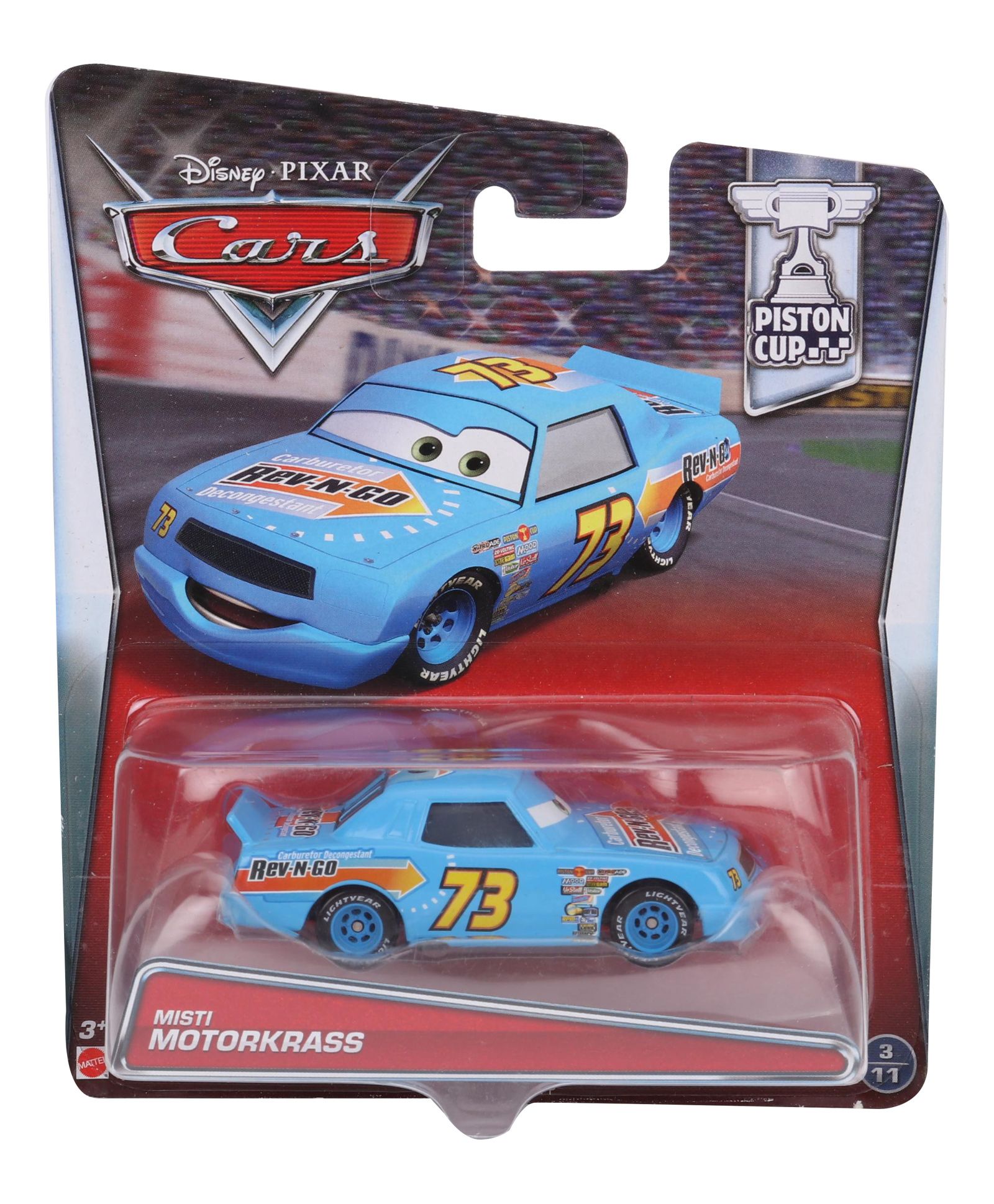 Buy Disney Pixar Cars Misti Motorkrass, Small size Blue Online @ ₹399 ...