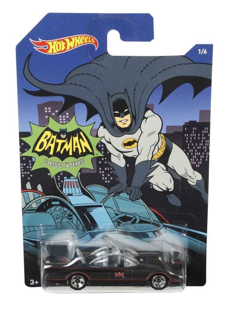 Buy Hot Wheels Batman Series Cars, Batman Classic TV Series Batmobile ...