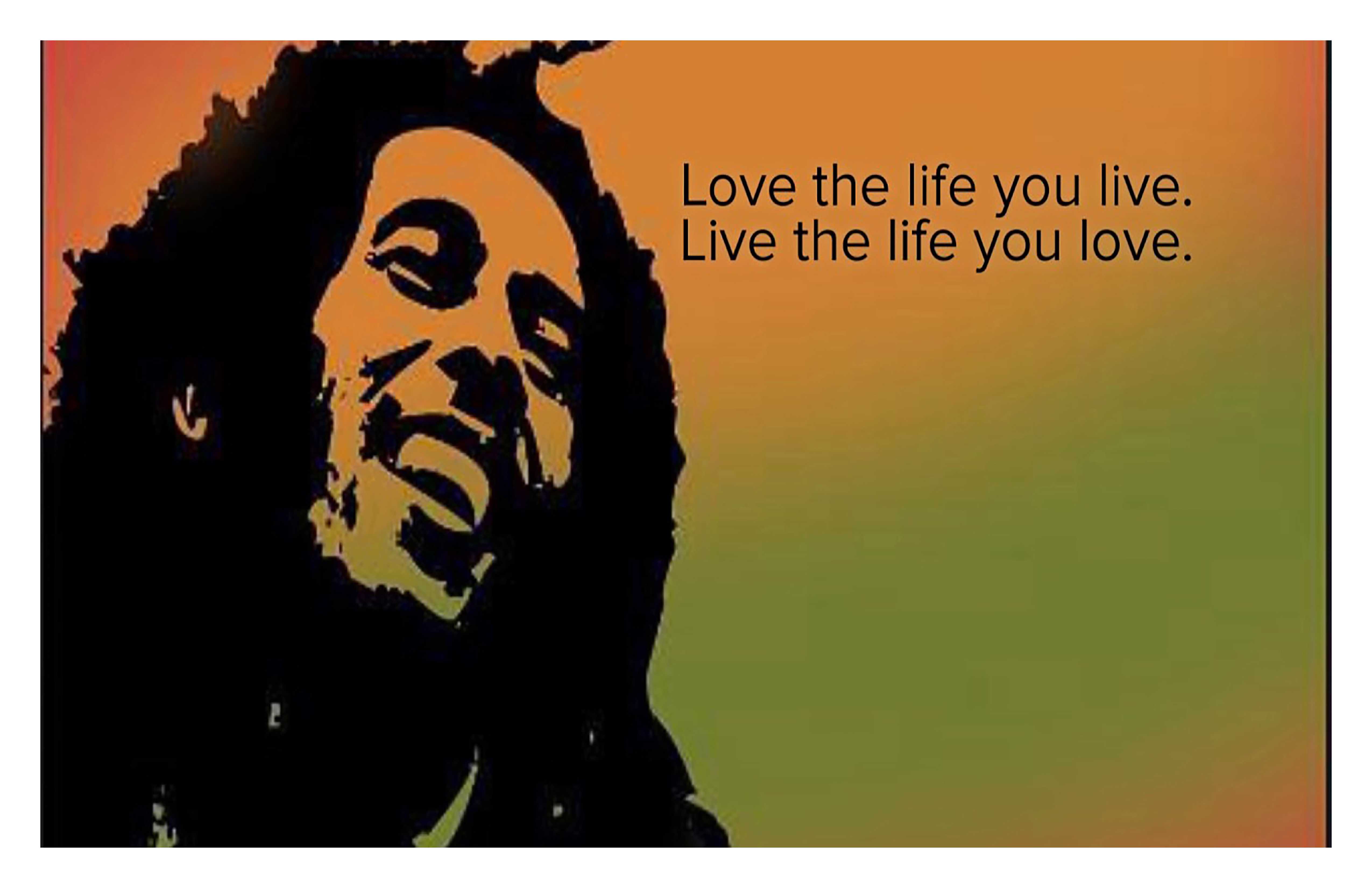 Buy Bob Marley Inspirational Quotes Poster for room and office Online ...