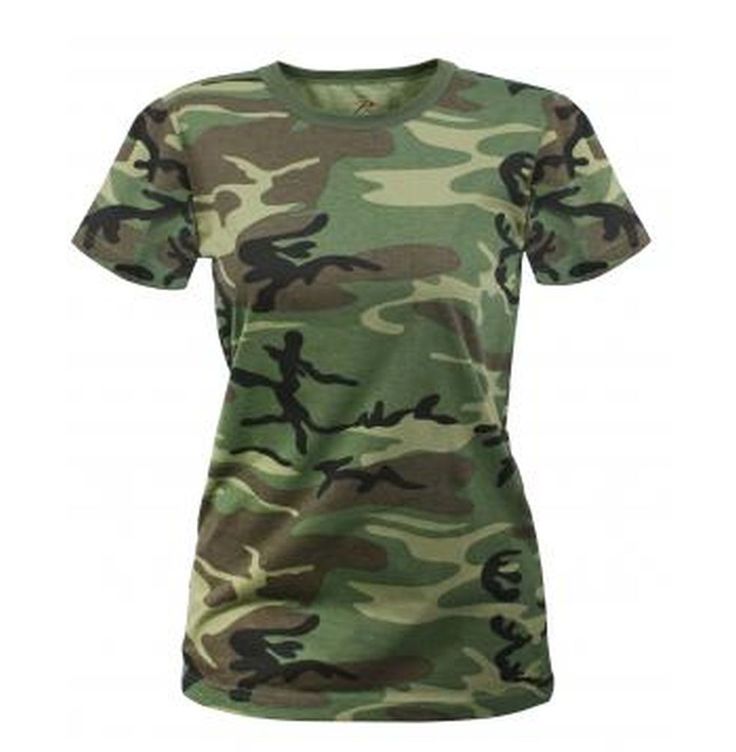 Buy Melcom camouflage army print t shirt for women Online @ ₹350 from ...