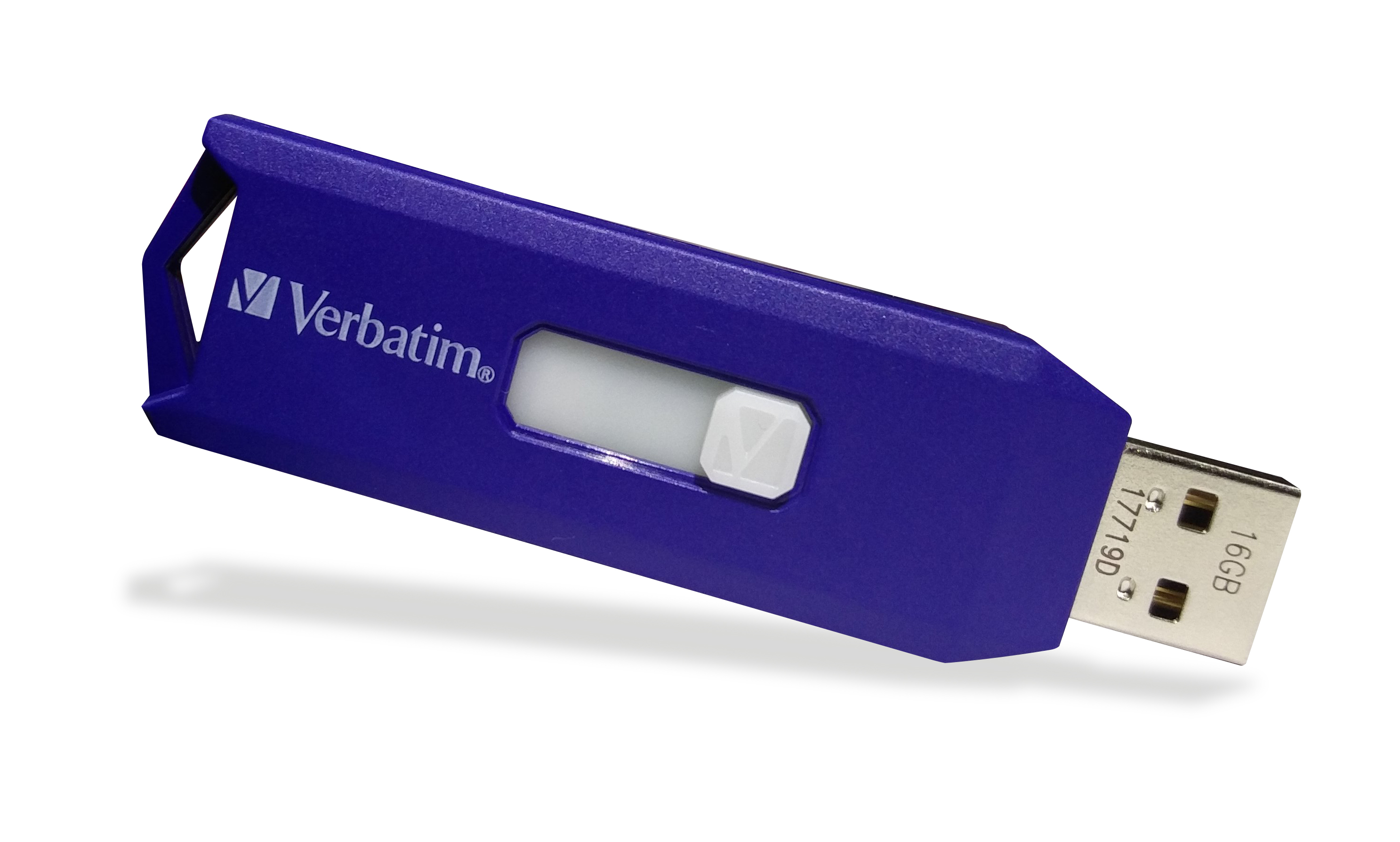 Buy Verbatim Slider 16GB Pendrive USB 2.0 (BLUE) Online ₹520 from