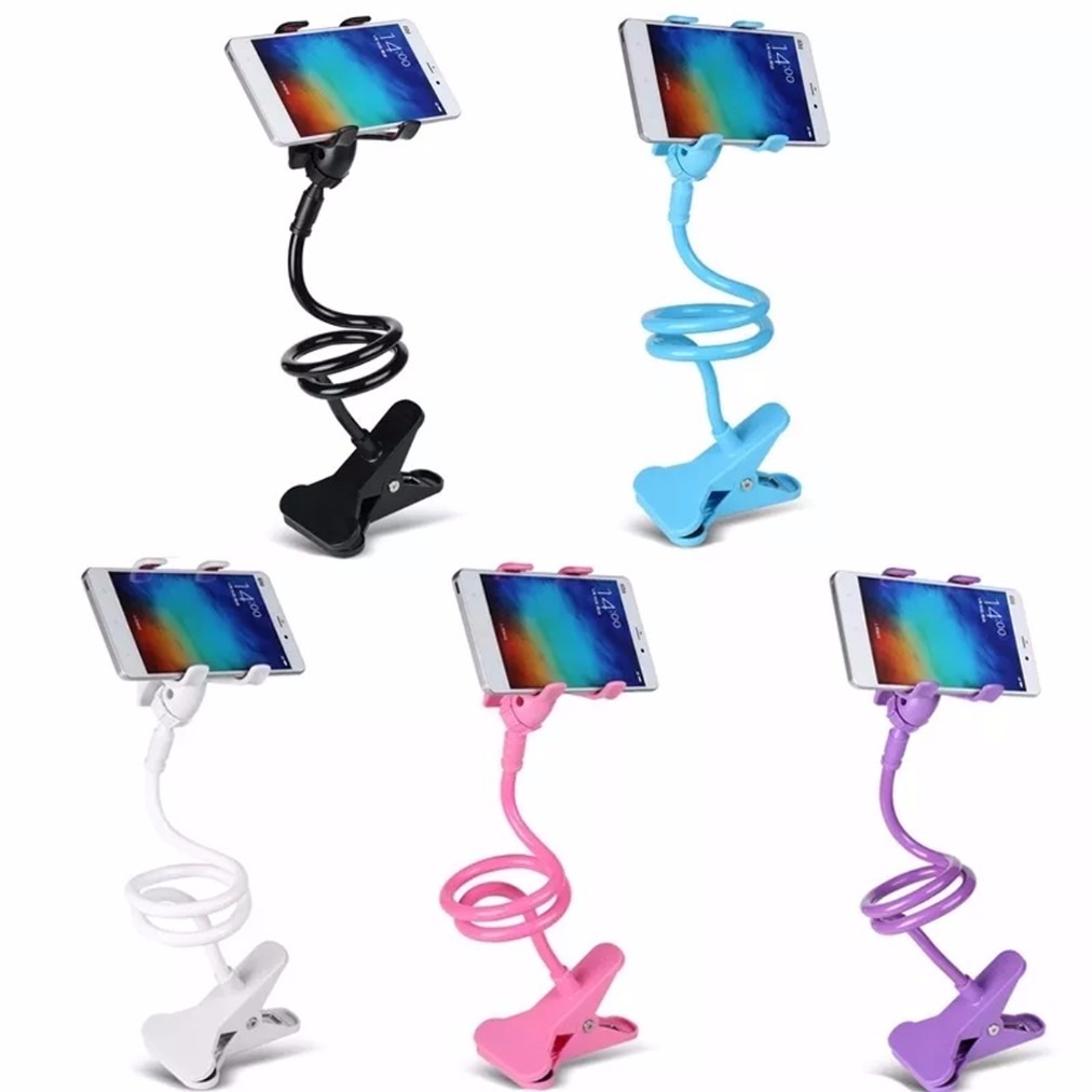 Buy Universal Flexible Long Lazy Mobile Phone Holder Metal Stand For ...