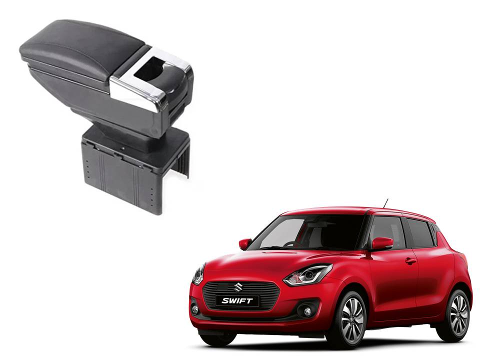 Buy Stylish Black Arm Rest Console For Maruti Suzuki Swift New 2018