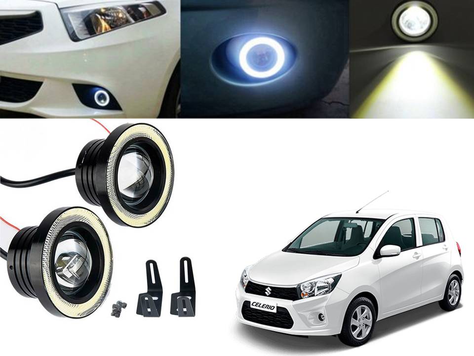 Buy Car Fog Lamp Angel Eye DRL Led Light For Maruti Suzuki Celerio