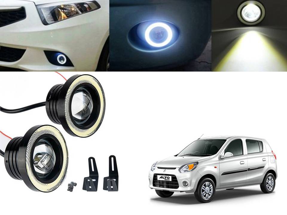 Buy Car Fog Lamp Angel Eye DRL Led Light For Maruti Suzuki Alto 800