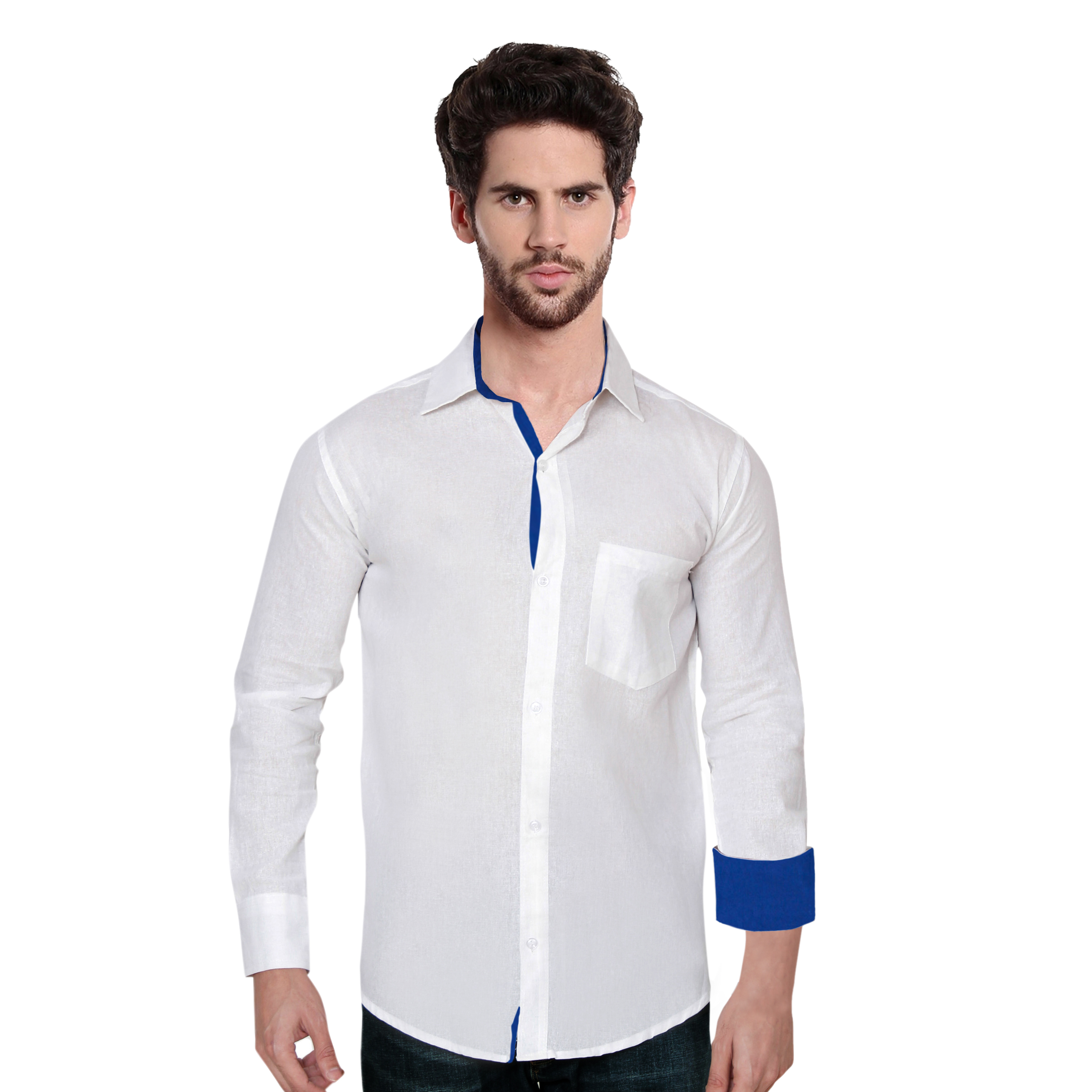 Buy Balino London Men's Contrast Casual Shirts (Pack Of 3) Online ...
