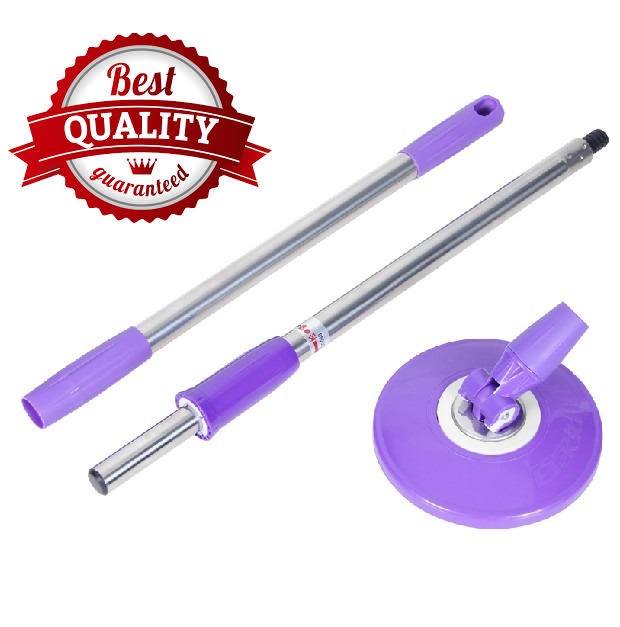 Buy Indian Walmart Spin Mop Handle with Refill (White) Online ₹509