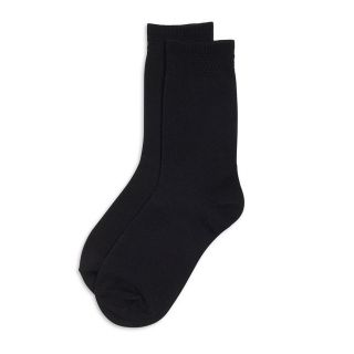 6 PAIR PLAIN BLACK SOCKS FOR MEN FORMAL AND CASUAL WEAR