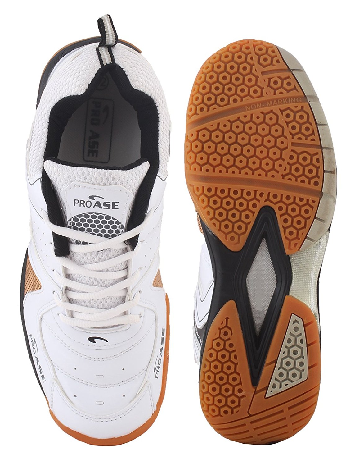 Buy ProAse White Badminton Shoes Online ₹2499 from ShopClues
