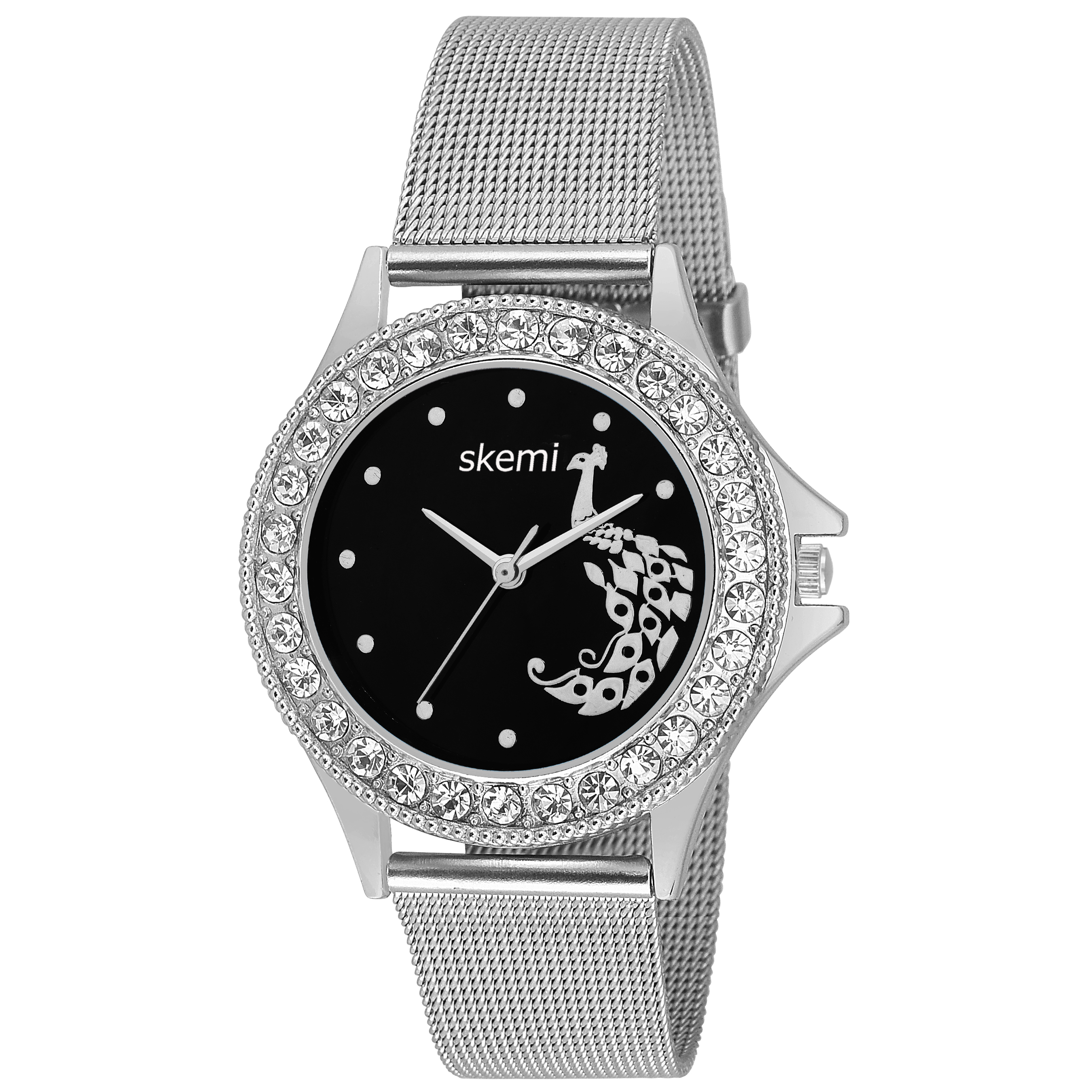 Buy Skemi Analog Black Dial Women's Watch - Eternal Series Online ...