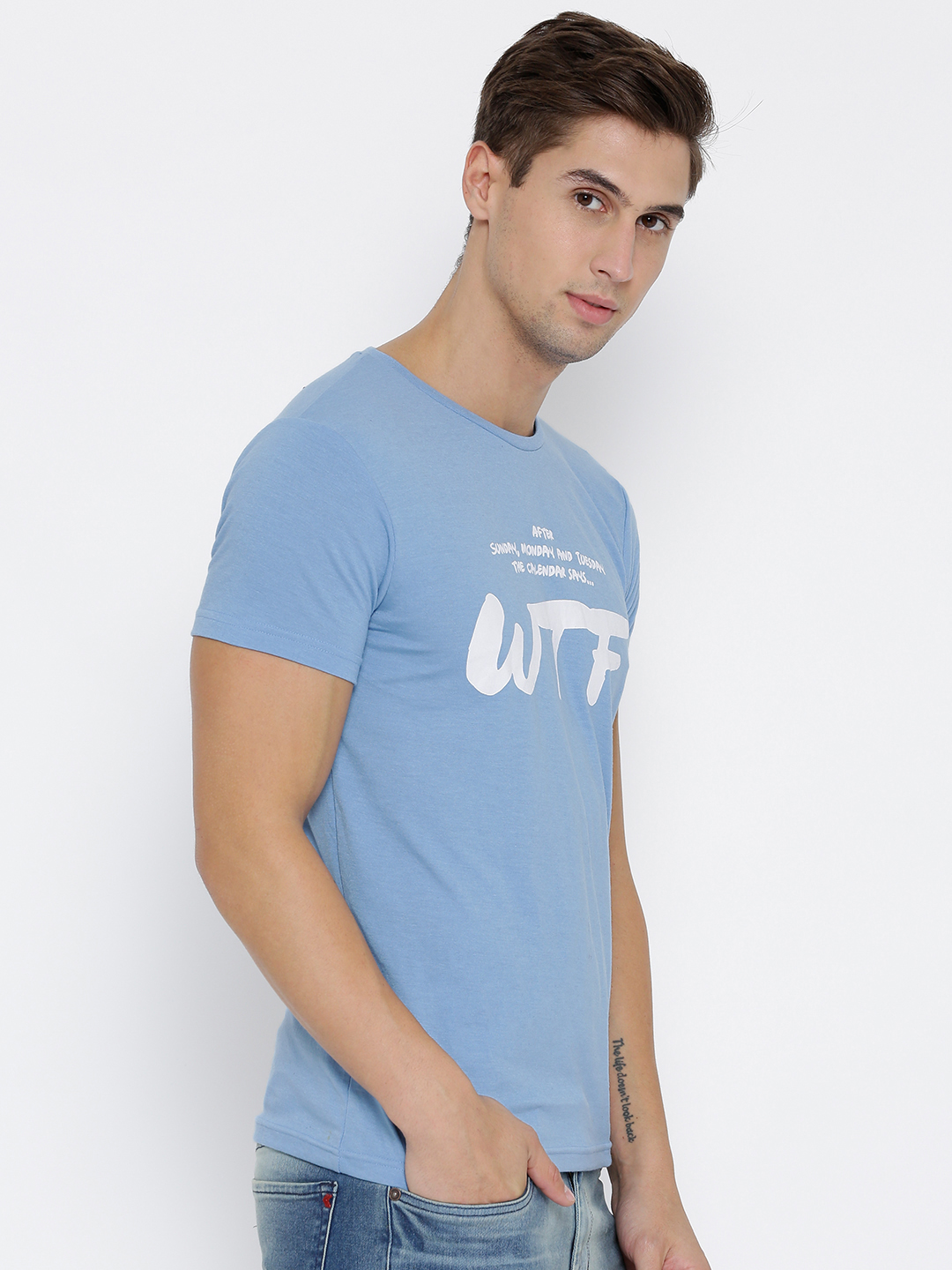 Buy TSX Pack of 3 Men's Cotton Stylish T-Shirt Online @ ₹899 from ShopClues
