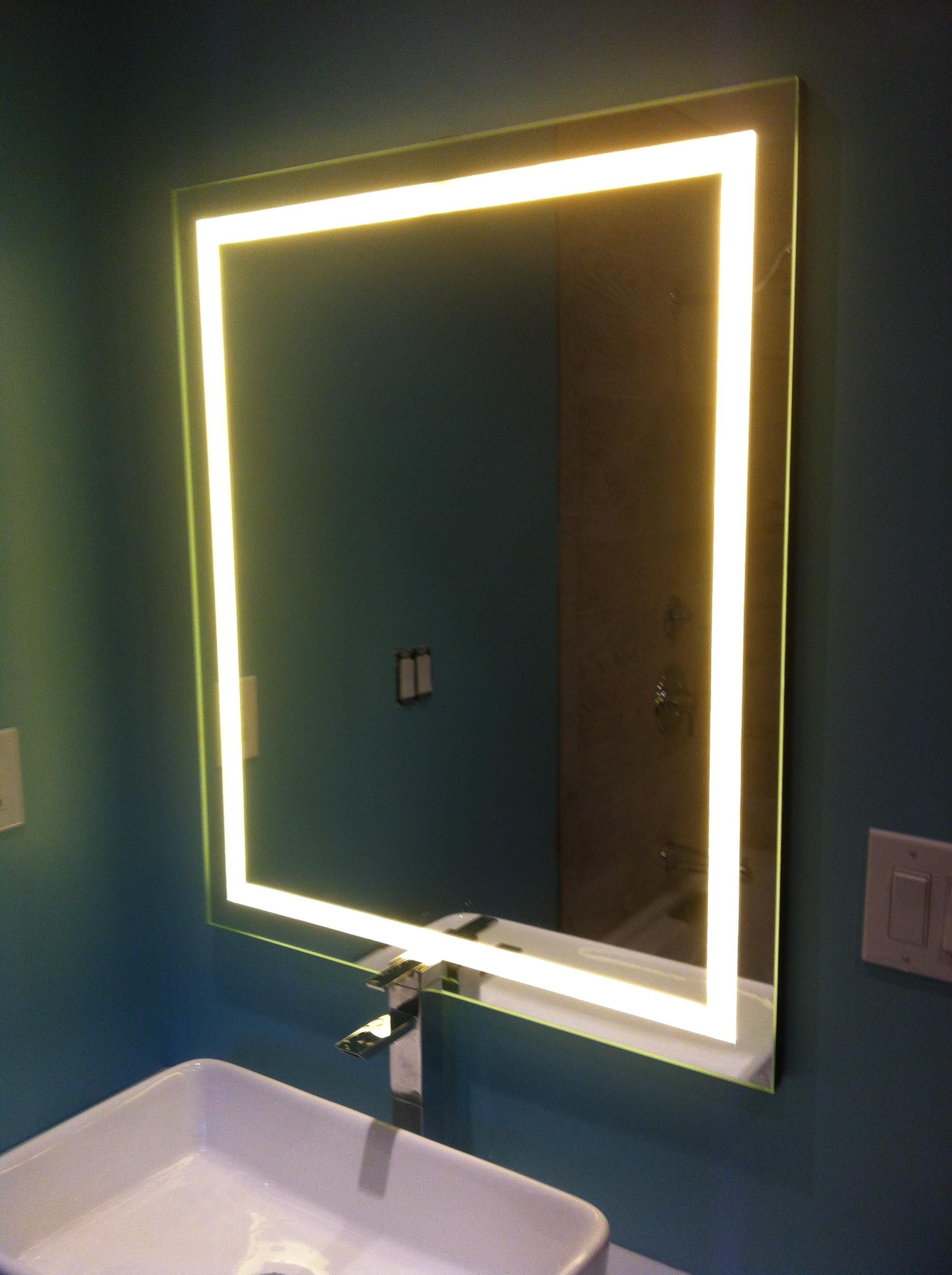 Buy Designer LED Bathroom Mirror Online ₹3999 from ShopClues