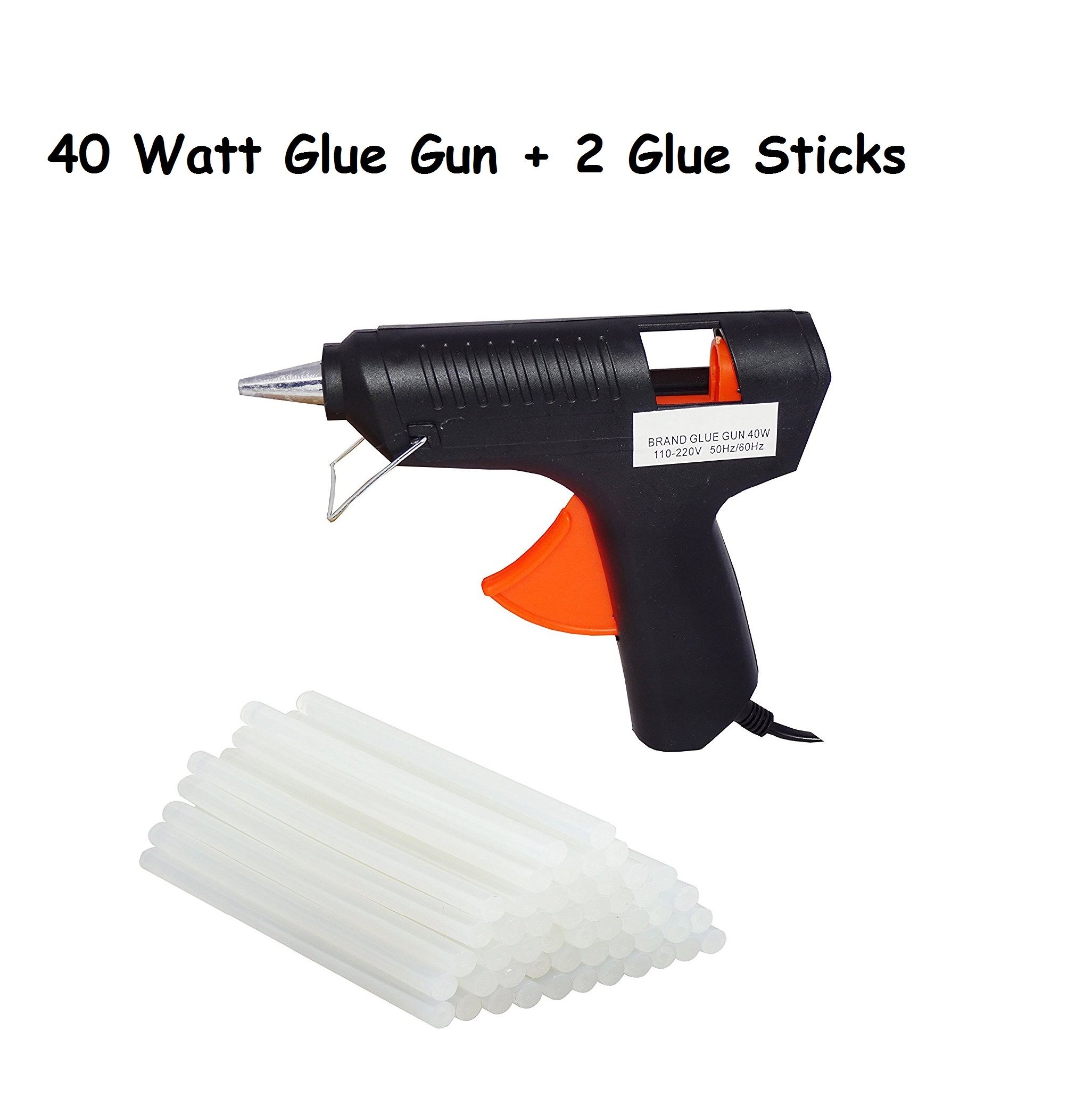 Buy Glue gun Electric Hot Melt Glue Gun 40 Watt OZ 2 Glue Sticks Free