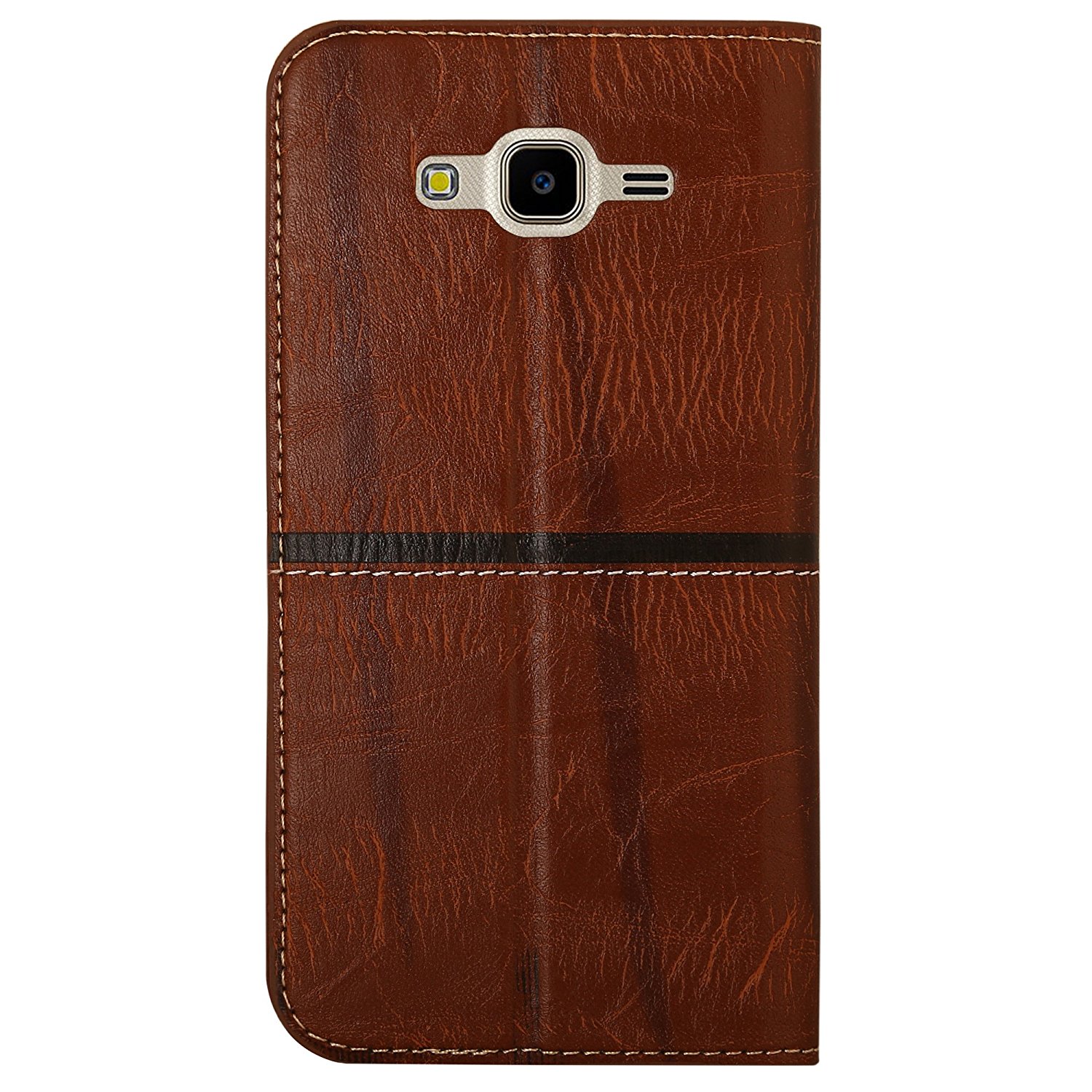 Buy Rich Boss Premium Quality Synthetic Leather Flip Cover Stand View Feature for Samsung Galaxy