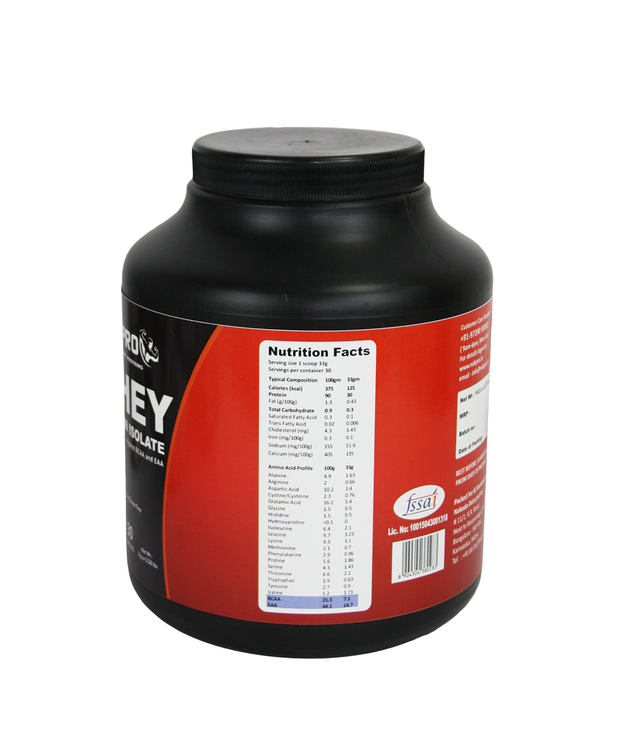 Buy Nakpro Whey Protein Isolate Online ₹2899 from ShopClues
