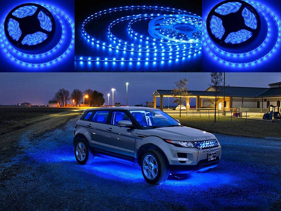 Buy Car Underbody 5 Metres Blue LED Strip Light For All Cars Online