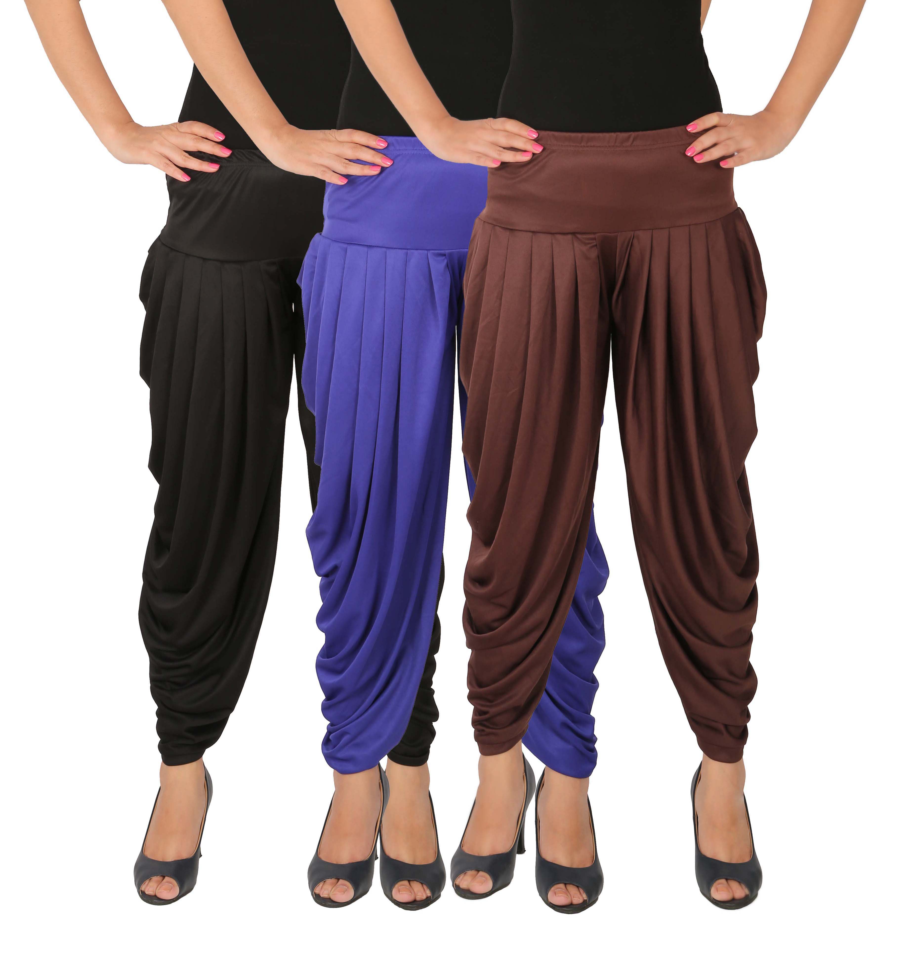 Buy Dhoti Pants Women Culture The Dignity Womens Lycra Side Plated Dhoti Patiala Salwar Harem