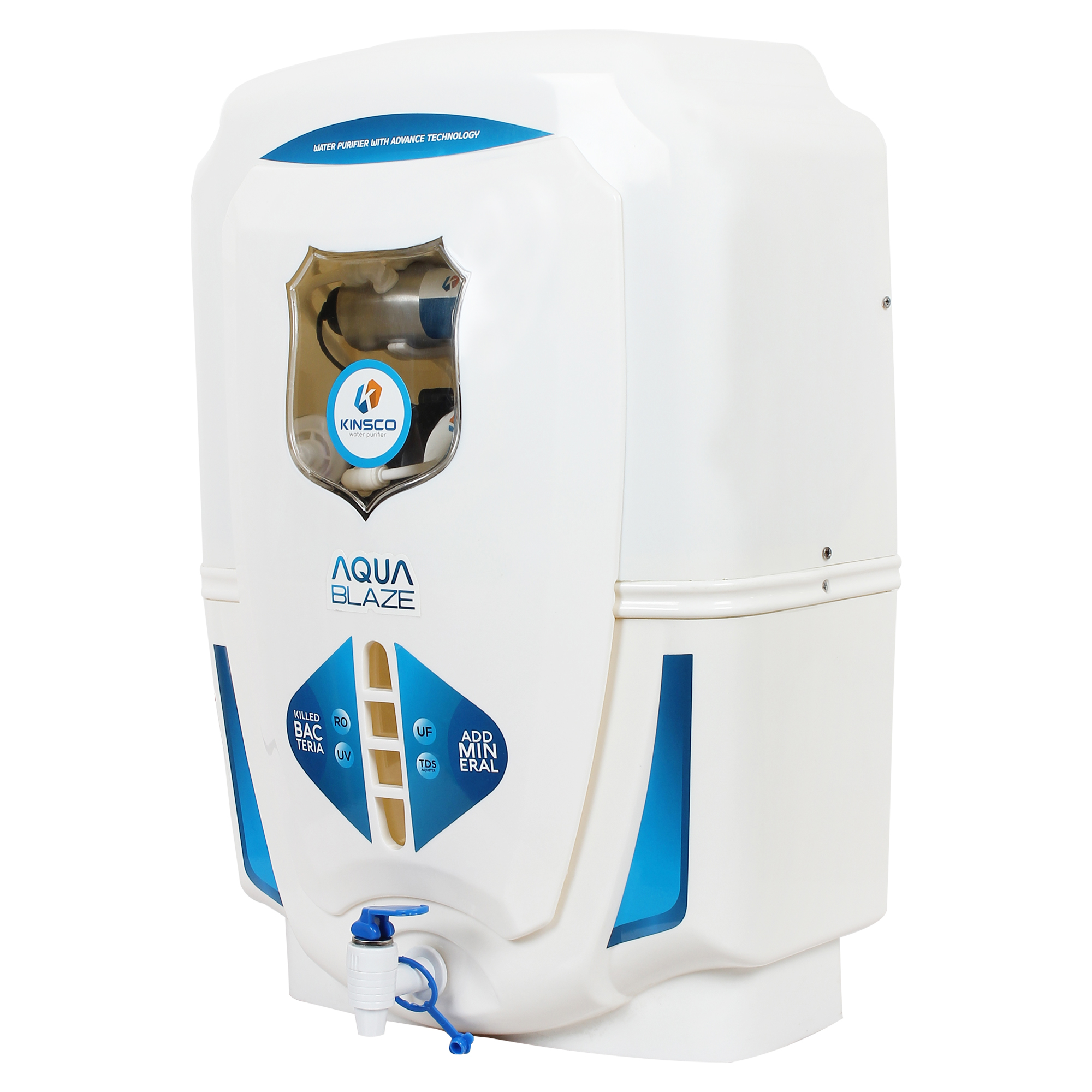 Buy Kinsco Aqua Blaze Ro+Uv+Uf+Tds Adjuster Water Purifier with