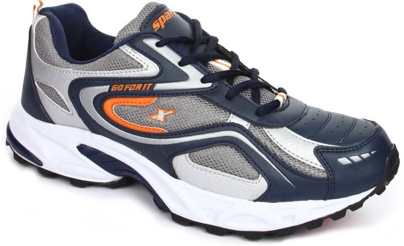 Buy Sparx Men's Original SM-171 Navy Blue Orange Sport Shoes Online ...