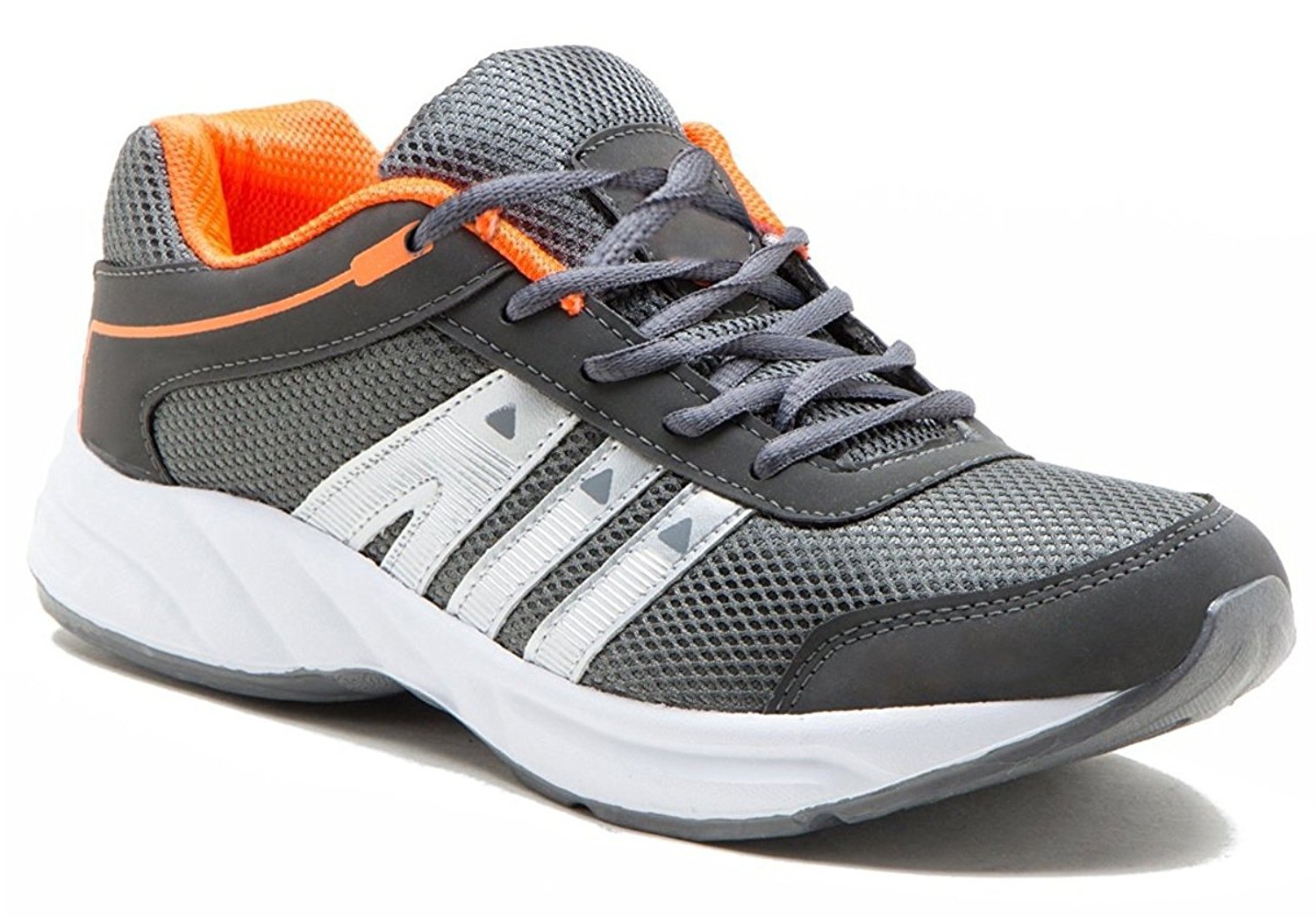 Buy Clymb Lcr Grey Orange Sports Running Shoes For Mens In Various ...