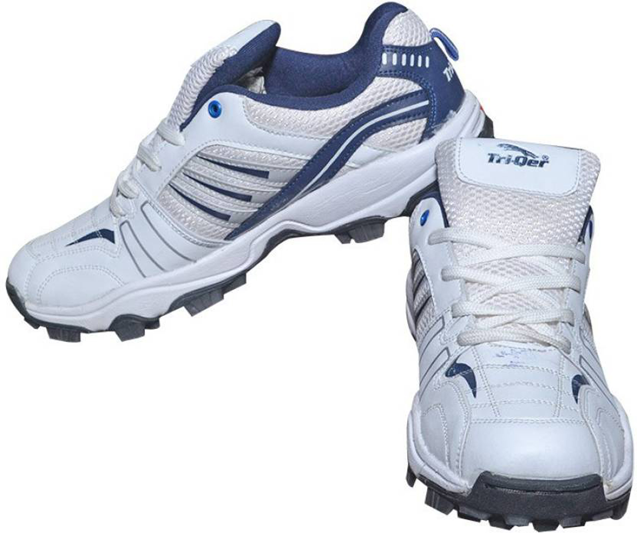 Buy TRIQER BEST CRICKET SHOES FOR PROFESSIONAL. Cricket Shoes (White