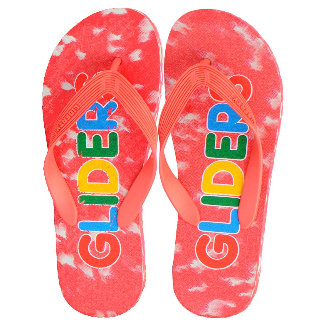 Buy Liberty Gliders Men's Martin3 Red Slippers Flip Flop Online ₹349