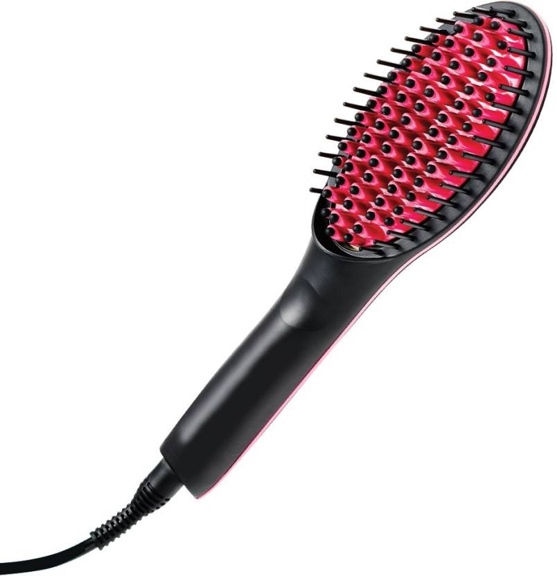 Simply Straight Ceramic Brush Hair Straightener