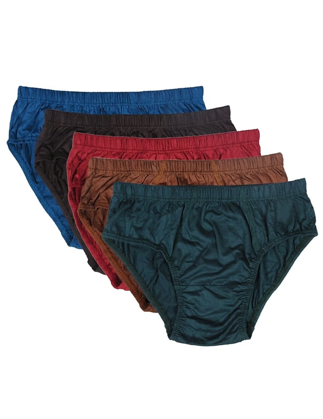 Buy Women's Pack Of 5 Plain Panty ( Color May Vary) Online @ ₹145 from ...