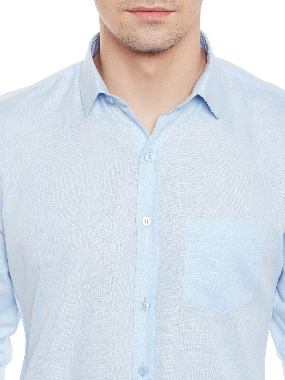 Buy Doora Sky Blue Formal Shirts for Mens Online @ ₹299 from ShopClues