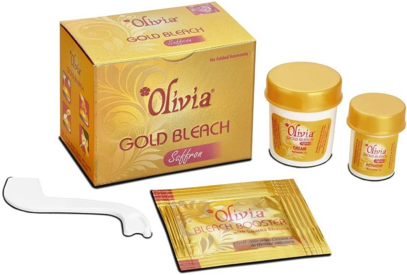 Buy Olivia Gold Bleach (Saffron) 325 g Online ₹250 from ShopClues
