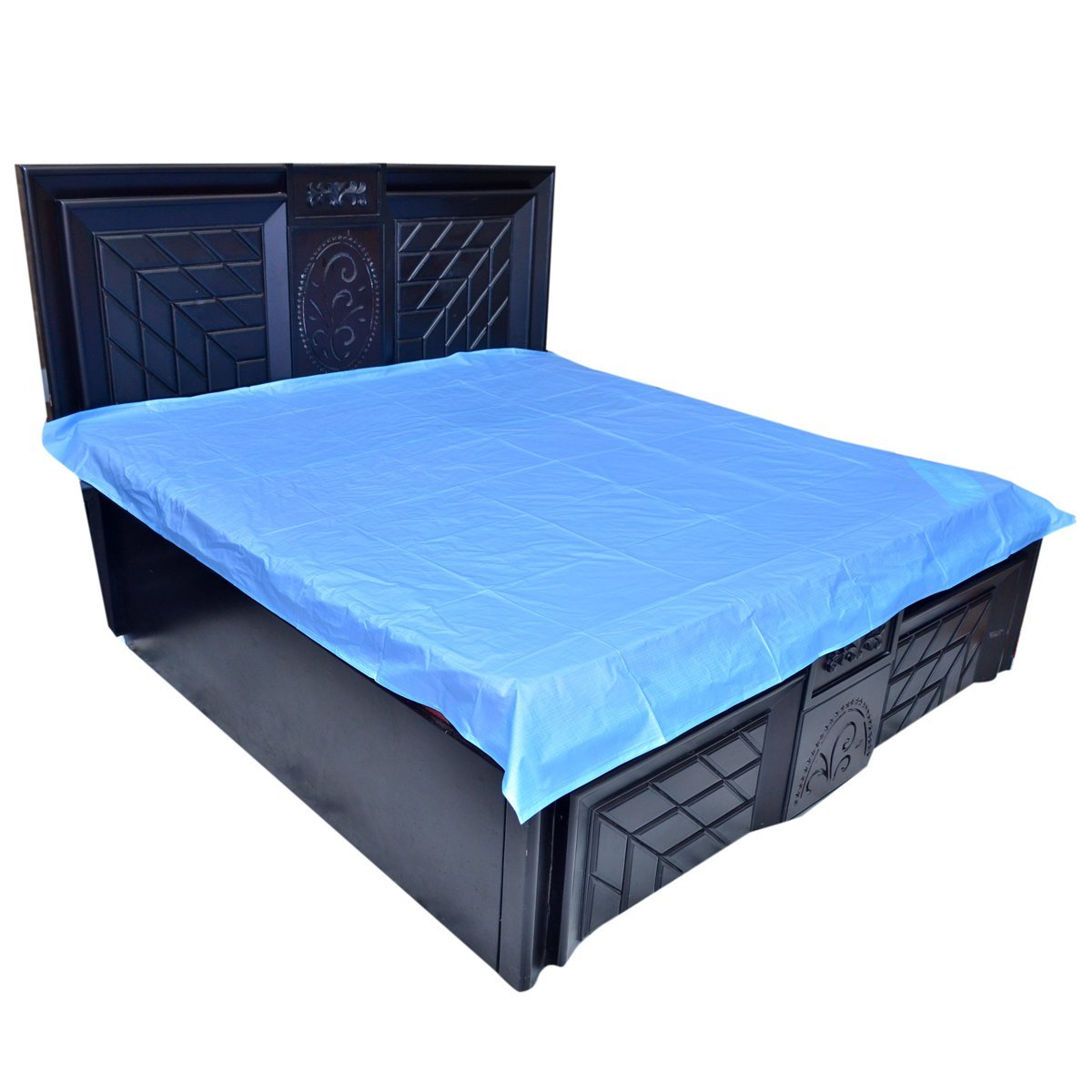 Buy Deerosita Plastic Baby Bed Protecting Mat 100 Waterproof Double Bed ...