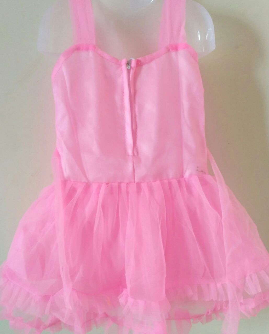 Babyhug Singlet Frock Floral Corsage - Pink