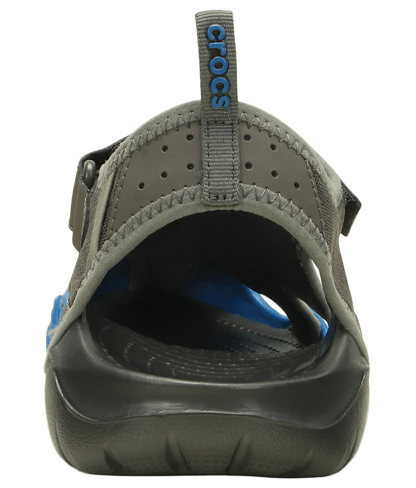 mens crocs with velcro strap
