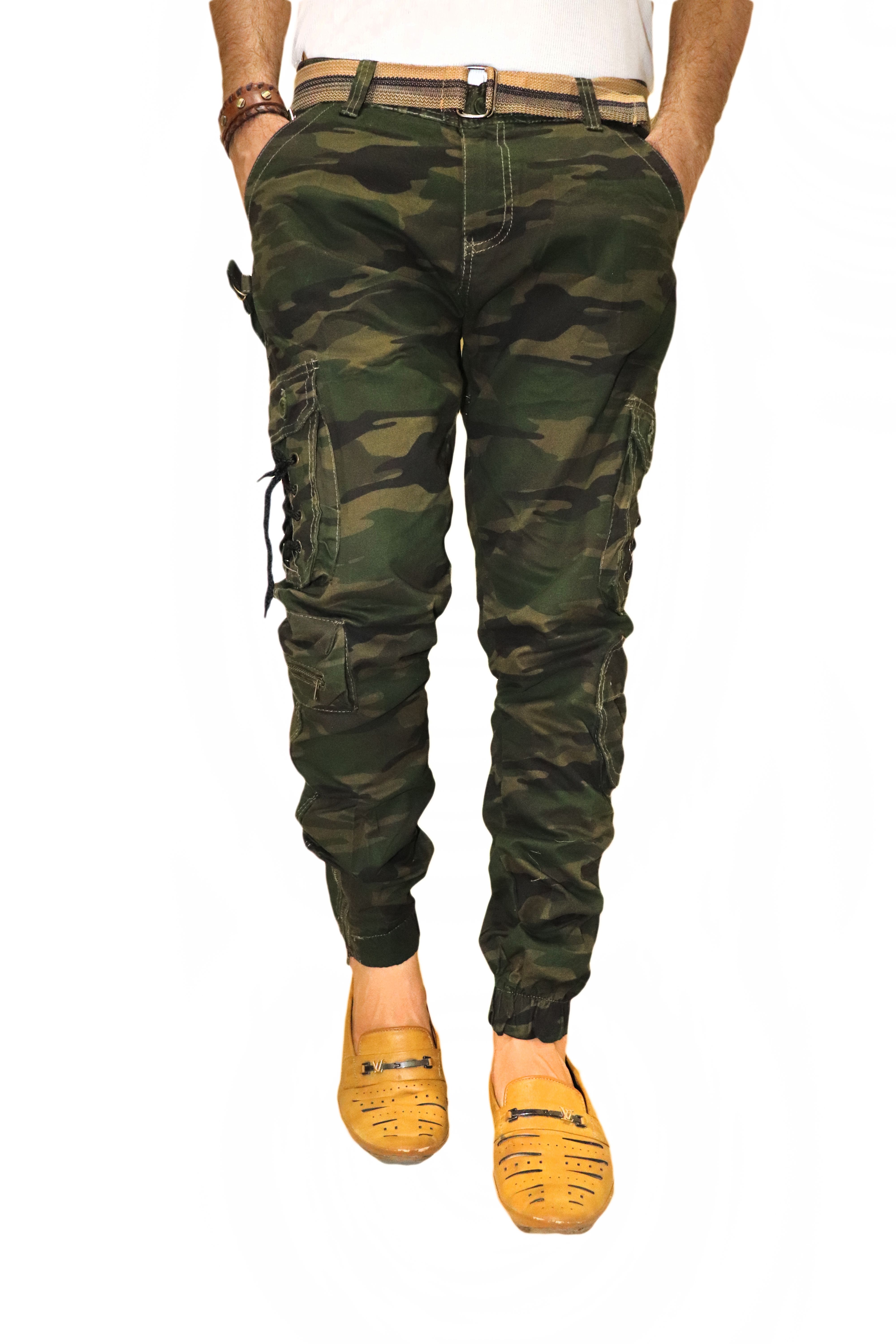 Buy Trustedsnap Multicolor Army Printed Cargo For Men's Online @ ₹999 ...